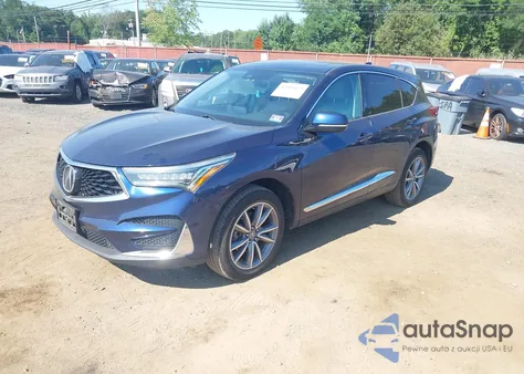 2019 Acura Rdx Technology Package z USA, uszkodzony, nr VIN 5J8TC2H59KL038975